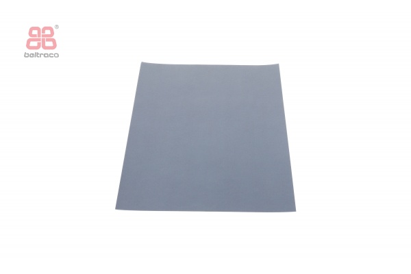 Schuurpapier P1000 blauwgrijs, siliciumcarbide (23x28 cm.)