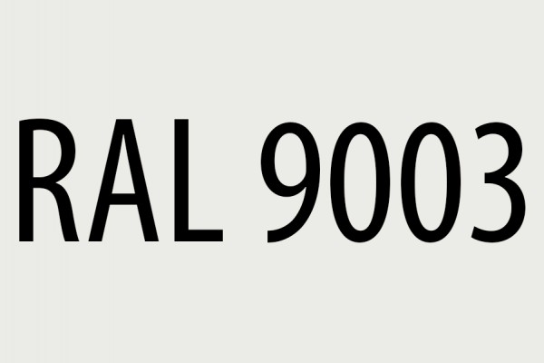 RAL 9003 Signaalwit