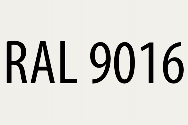 RAL 9016 Verkeerswit