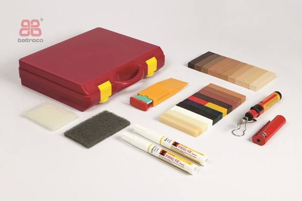 Reparatieset voor parketvloeren/keukens/vensters (Kö 613343)